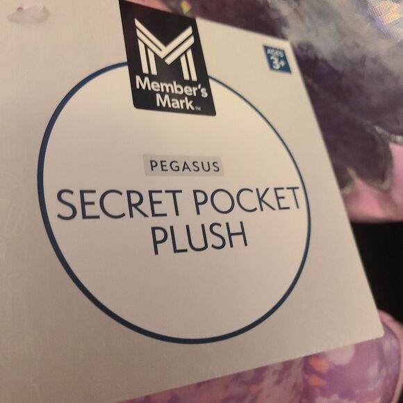 Member's Mark Unicorn Stuffie Pocketed Giant Pillow 30" - Picture 6 of 12